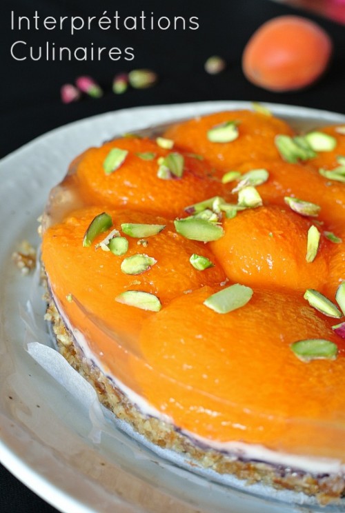 tarte abricots vegan