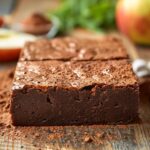 Brownie savoureux riche en protéines et sain